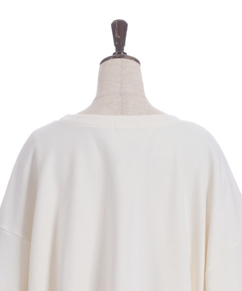 axes femme（アクシーズファム）の「袖ラインカットチュニック（チュニック・レディース・キナリ/ネイビー/グレー・FREE）」の8枚目の写真