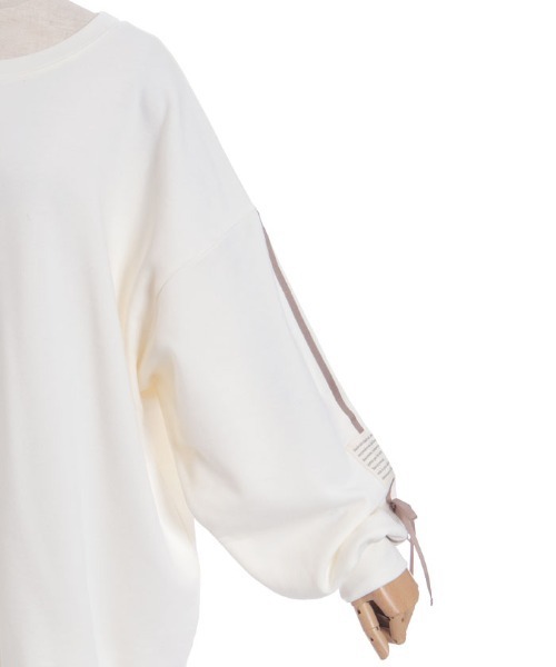 axes femme（アクシーズファム）の「袖ラインカットチュニック（チュニック・レディース・キナリ/ネイビー/グレー・FREE）」の10枚目の写真