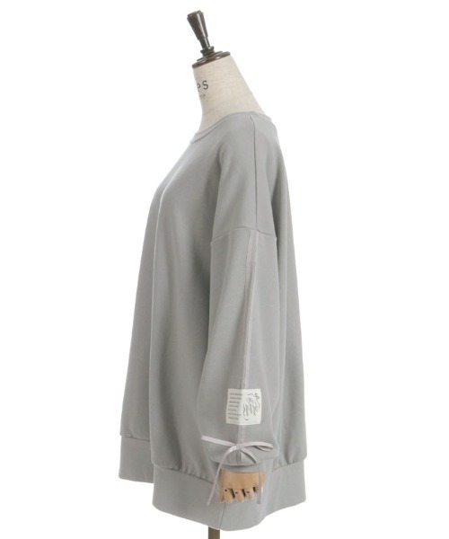 axes femme（アクシーズファム）の「袖ラインカットチュニック（チュニック・レディース・キナリ/ネイビー/グレー・FREE）」の12枚目の写真