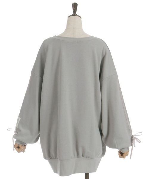 axes femme（アクシーズファム）の「袖ラインカットチュニック（チュニック・レディース・キナリ/ネイビー/グレー・FREE）」の13枚目の写真