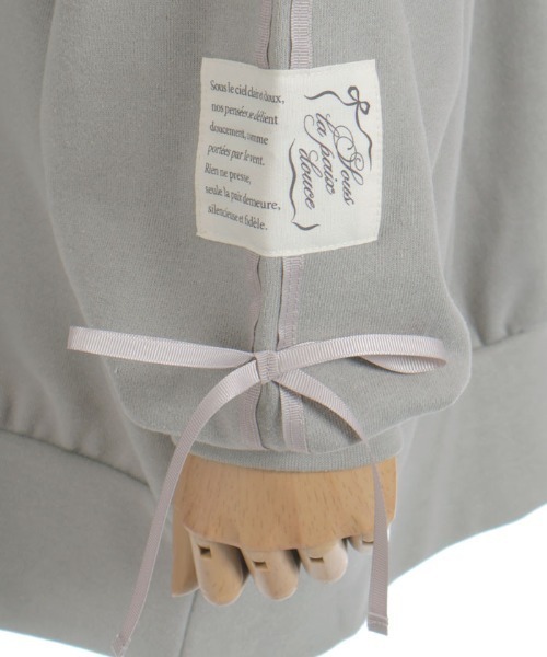 axes femme（アクシーズファム）の「袖ラインカットチュニック（チュニック・レディース・キナリ/ネイビー/グレー・FREE）」の6枚目の写真