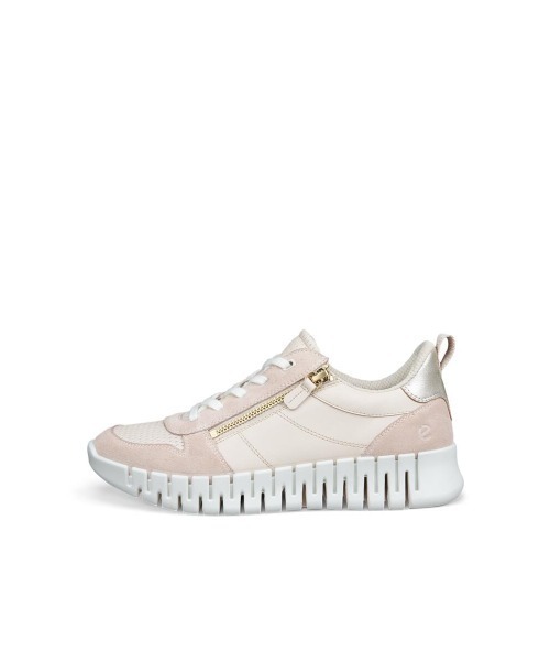ECCO(エコー)の「ECCO 売れ筋モデル 歩きやすい GRUUV レディース 本革 サイドジップ(スニーカー・レディース・ローズ・37)」の3枚目の写真