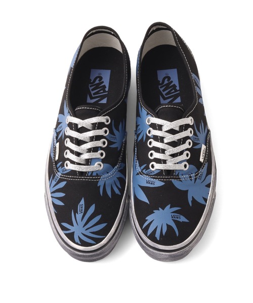 VANS(バンズ)の「VANS LX Authentic 44 Archive / バンズ LX オーセンティック44 アーカイブ(スニーカー・メンズ・ブラック×ブルー・23.0cm/23.5cm/24.0cm/24.5cm/25.0cm/26.0cm/26.5cm/27.0cm/27.5cm/28.0cm)」の2枚目の写真