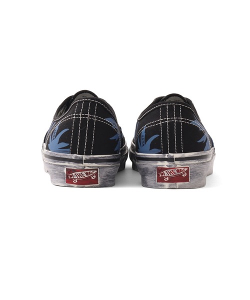 VANS(バンズ)の「VANS LX Authentic 44 Archive / バンズ LX オーセンティック44 アーカイブ(スニーカー・メンズ・ブラック×ブルー・23.0cm/23.5cm/24.0cm/24.5cm/25.0cm/26.0cm/26.5cm/27.0cm/27.5cm/28.0cm)」の5枚目の写真
