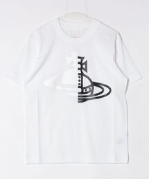 Vivienne Westwood MAN | HALF AND HALF ORB リラックスTシャツ(Tシャツ/カットソー)