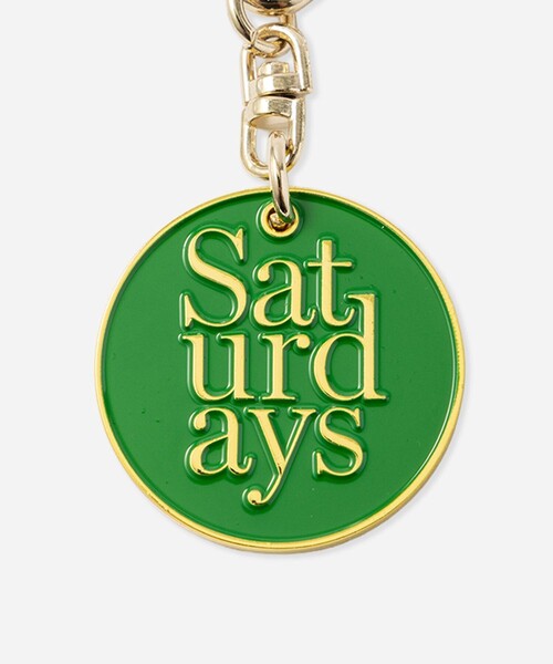 Saturdays NYC（サタデーズ ニューヨークシティ ）の「SNYC Coin Keychain（キーホルダー・メンズ・ブラック/グリーン・FREE）」の4枚目の写真