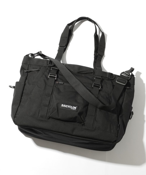 BAICYCLON by Bagjack(バイシクロン バイ バグジャック)の「【BAICYCLON】TOTE BAG BCL-17(ver.2)(トートバッグ・メンズ・ブラック・FREE)」の1枚目の写真
