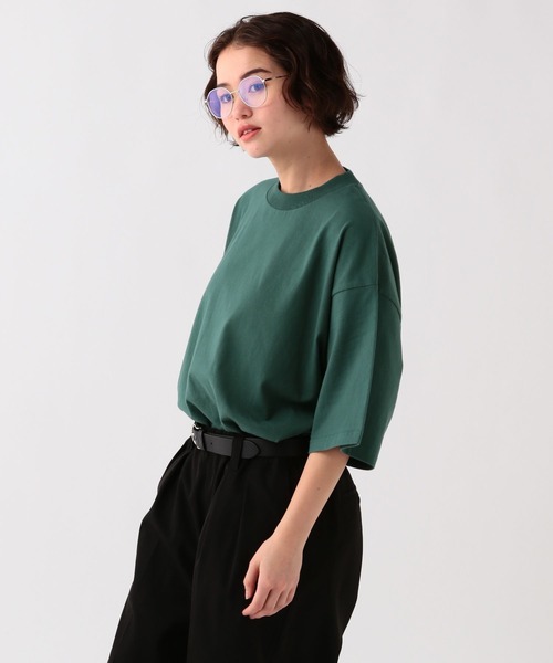 GEORGE'S(ジョージズ)の「USAドローコードTシャツ(Tシャツ/カットソー・メンズ・グリーン/イエロー/ブラック/ブルー/オフホワイト・LARGE/MEDIUM)」の11枚目の写真