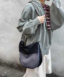 DOUBLE NAME（ダブルネーム）の「配色メッシュ切替ワンショルダーバッグ（ショルダーバッグ）」