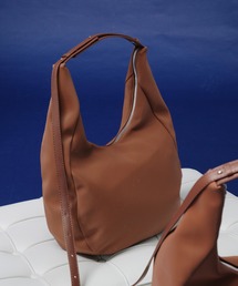 2WAY BICOLOR SHOULDER BAG/2WAYバイカラーショルダーバッグ