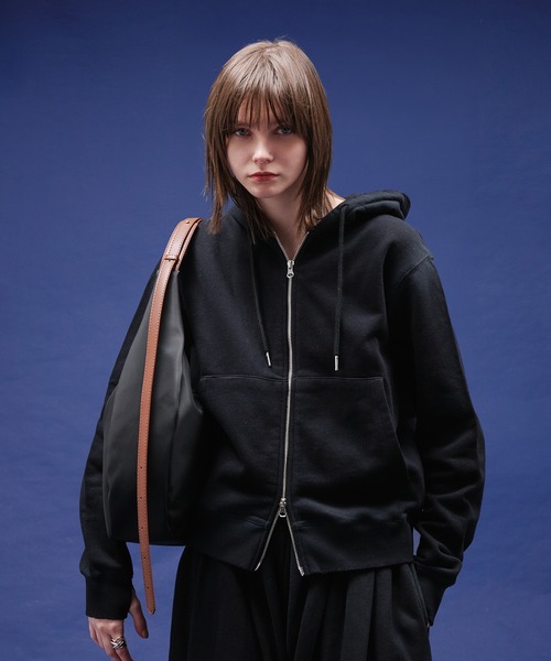 SELLE GLANT（セレグランテ）の「2WAY BICOLOR SHOULDER BAG/2WAYバイカラーショルダーバッグ（ショルダーバッグ・メンズ・キャメル/オフホワイト/ブラック・ONESIZE）」の4枚目の写真