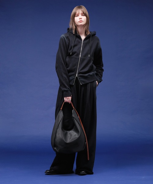 SELLE GLANT（セレグランテ）の「2WAY BICOLOR SHOULDER BAG/2WAYバイカラーショルダーバッグ（ショルダーバッグ・メンズ・キャメル/オフホワイト/ブラック・ONESIZE）」の10枚目の写真