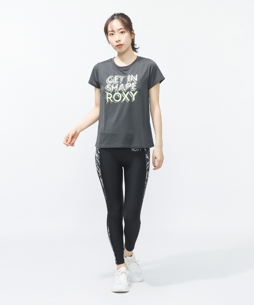 ROXY(ロキシー)の「ロキシー ROXY フィットネス 半袖Tシャツ(Tシャツ/カットソー・レディース・ピンク/チャコールグレー/ホワイト・L/M)」の5枚目の写真