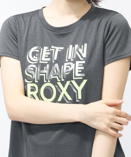 ROXY(ロキシー)の「ロキシー ROXY フィットネス 半袖Tシャツ(Tシャツ/カットソー・レディース・ピンク/チャコールグレー/ホワイト・L/M)」の6枚目の写真
