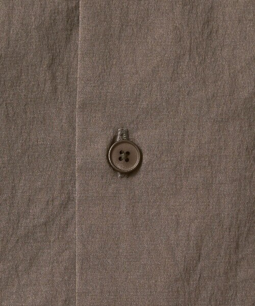 green label relaxing（グリーンレーベルリラクシング）の「WONDER CLOTH ボックス シルエット 長袖 シャツ -ストレッチ・接触冷感・吸水速乾-（シャツ/ブラウス・メンズ・モカ/ダークグレー/ブラック・XL/L/M/S）」の22枚目の写真