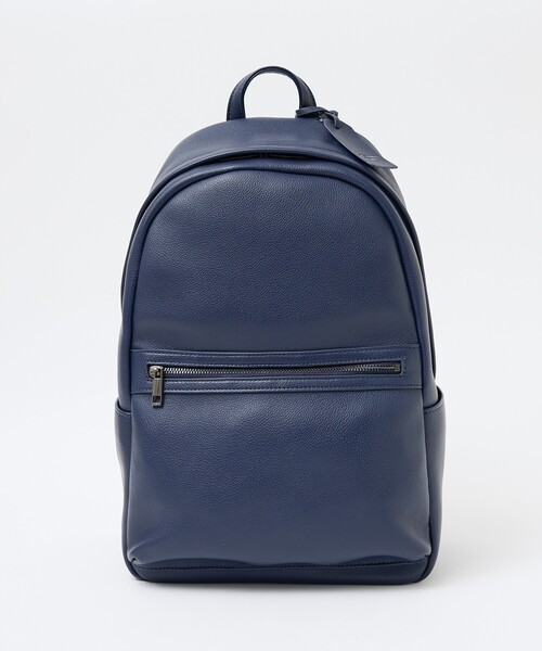 ABAHOUSE les essentiels（アバハウスレエッセンシャル アバハウス エッセンシャル）の「【ABAHOUSE　les essentiels】定番バックパック / スプリットレザー/シュリンク/リュック / 15.0インチPC対応 / A4サイズ対応（バックパック/リュック・メンズ・ネイビー/ブラック/グレー・フリー）」の3枚目の写真