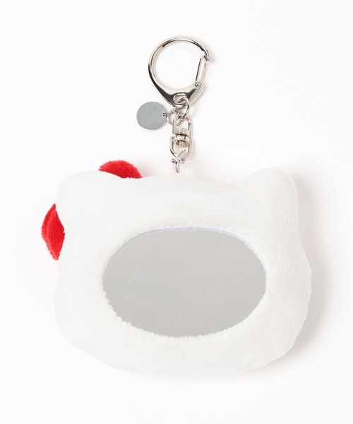 Me%(ミィパーセント)の「【HELLO KITTY】ぬいミラーキーチャーム 633293(キーホルダー・レディース・レッド/ゴールド/ブラック系その他/ブラック・FREE)」の17枚目の写真