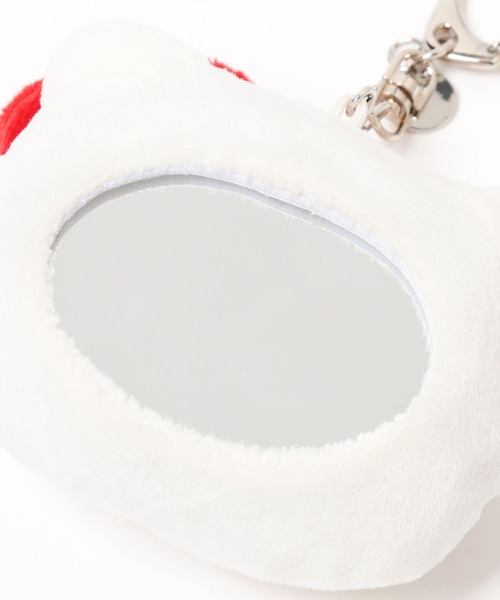 Me%(ミィパーセント)の「【HELLO KITTY】ぬいミラーキーチャーム 633293(キーホルダー・レディース・レッド/ゴールド/ブラック系その他/ブラック・FREE)」の19枚目の写真