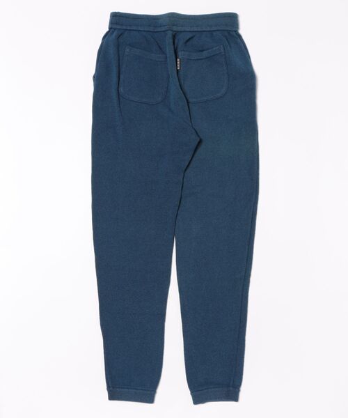 BLUE BLUE(ブルーブルー)の「インディゴダイ メランジ ジップニットパンツ(その他パンツ・メンズ・インディゴブルー・M/L/S)」の9枚目の写真