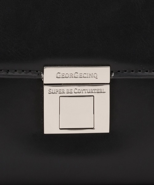 le cercle ADAM ET ROPE'(ルセルクルアダムエロペ)の「【George Cinq(ジョルジュサンク)】CYLINDER BAG / WEB限定(ショルダーバッグ・レディース・ブラック/キャメル・FREE)」の11枚目の写真