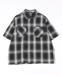 8(eight) | オンブレチェック半袖シャツ(シャツ/ブラウス)