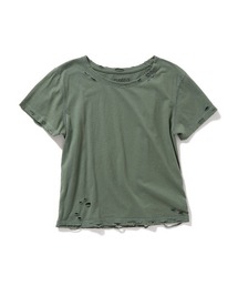 パーバーズ カットソー PERVERZE（パーバーズ）の「Slip Neck Over Tee（Tシャツ/カットソー