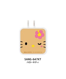 sanrio（サンリオ）の「sanrio/サンリオキャラクターズ　ハローキティ　Type-C ACアダプター（スマホケース/カバー）」