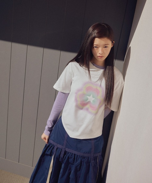 ROCKFISH WEATHERWEAR(ロックフィッシュウェザーウェア)の「CLOVER HALF SLEEVE T-SHIRT(Tシャツ/カットソー・レディース・ホワイト・S/M)」の5枚目の写真