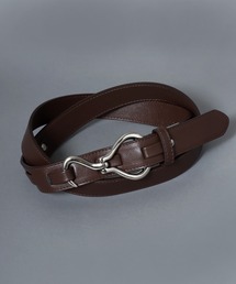 ANPAS | 30mm Faux Leather Hook Belt/フェイクレザーフックベルト 30㎜幅 メンズ レディース ユニセックス(ベルト)