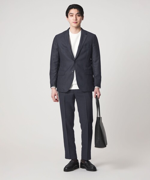 A DAY IN THE LIFE UNITED ARROWS（アデイインザライフユナイテッドアローズ）の「カラミ 2ボタン ジャケット-セットアップ対応・マシンウォッシャブル-＜A DAY IN THE LIFE＞（テーラードジャケット・メンズ・ネイビー/グレー系/コバルトブルー・XL/M/S/L）」の5枚目の写真