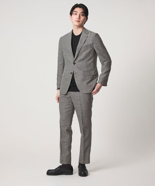 A DAY IN THE LIFE UNITED ARROWS（アデイインザライフユナイテッドアローズ）の「カラミ 2ボタン ジャケット-セットアップ対応・マシンウォッシャブル-＜A DAY IN THE LIFE＞（テーラードジャケット・メンズ・ネイビー/グレー系/コバルトブルー・XL/M/S/L）」の9枚目の写真
