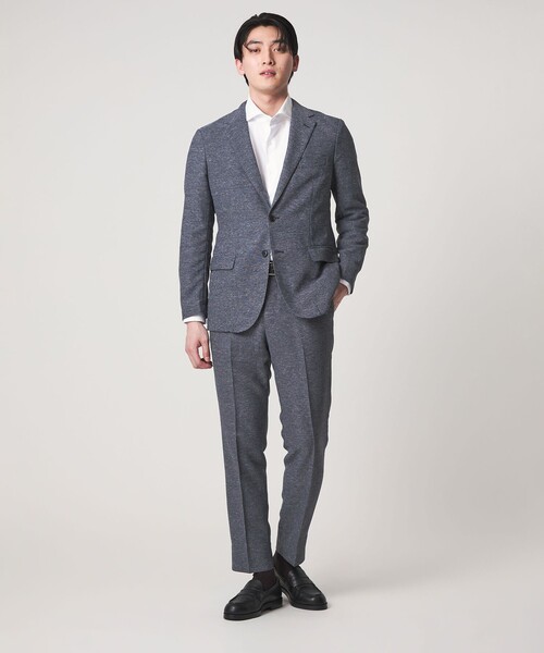 A DAY IN THE LIFE UNITED ARROWS（アデイインザライフユナイテッドアローズ）の「カラミ 2ボタン ジャケット-セットアップ対応・マシンウォッシャブル-＜A DAY IN THE LIFE＞（テーラードジャケット・メンズ・ネイビー/グレー系/コバルトブルー・XL/M/S/L）」の11枚目の写真