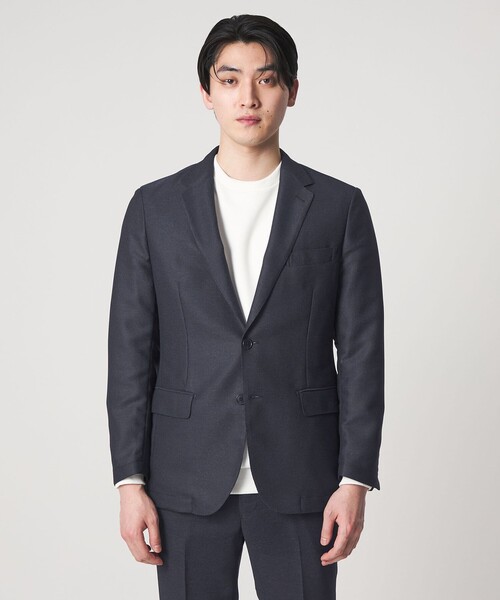 A DAY IN THE LIFE UNITED ARROWS（アデイインザライフユナイテッドアローズ）の「カラミ 2ボタン ジャケット-セットアップ対応・マシンウォッシャブル-＜A DAY IN THE LIFE＞（テーラードジャケット・メンズ・ネイビー/グレー系/コバルトブルー・XL/M/S/L）」の13枚目の写真