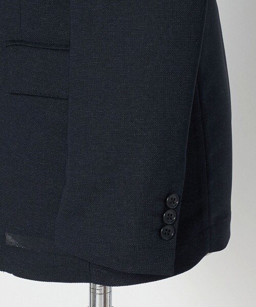 A DAY IN THE LIFE UNITED ARROWS（アデイインザライフユナイテッドアローズ）の「カラミ 2ボタン ジャケット-セットアップ対応・マシンウォッシャブル-＜A DAY IN THE LIFE＞（テーラードジャケット・メンズ・ネイビー/グレー系/コバルトブルー・XL/M/S/L）」の19枚目の写真
