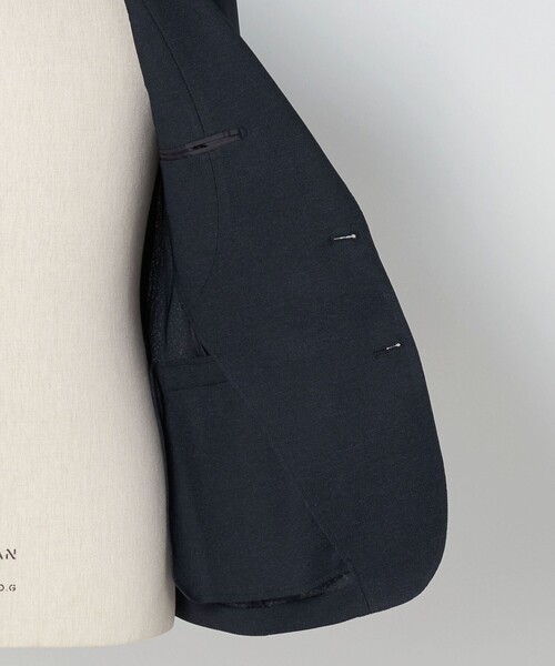 A DAY IN THE LIFE UNITED ARROWS（アデイインザライフユナイテッドアローズ）の「カラミ 2ボタン ジャケット-セットアップ対応・マシンウォッシャブル-＜A DAY IN THE LIFE＞（テーラードジャケット・メンズ・ネイビー/グレー系/コバルトブルー・XL/M/S/L）」の22枚目の写真