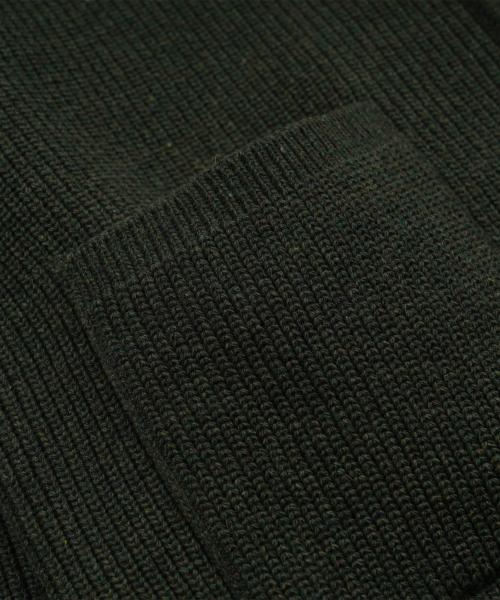 FRIZMWORKS(フリズムワークス)の「ULTRA HEAVYWEIGHT ZIP UP CARDIGAN _ FOREST GREEN(カーディガン/ボレロ・メンズ・その他・SMALL/MEDIUM/LARGE/X-LARGE)」の4枚目の写真