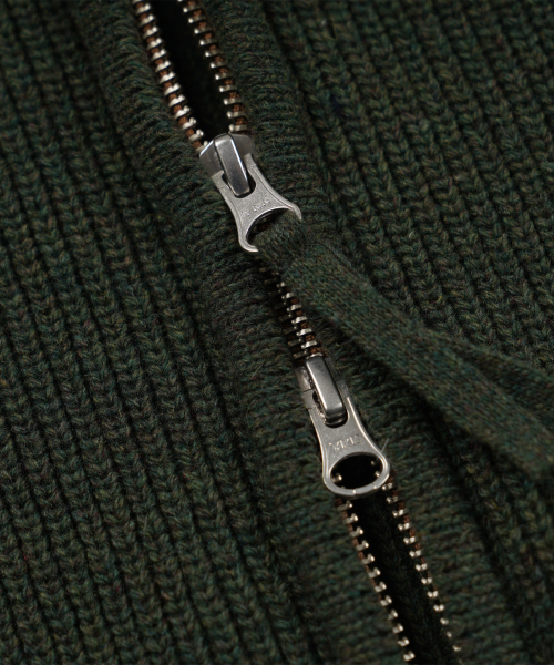 FRIZMWORKS(フリズムワークス)の「ULTRA HEAVYWEIGHT ZIP UP CARDIGAN _ FOREST GREEN(カーディガン/ボレロ・メンズ・その他・SMALL/MEDIUM/LARGE/X-LARGE)」の6枚目の写真