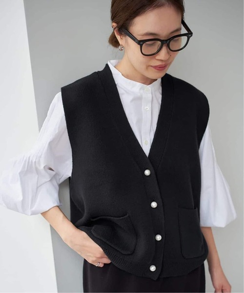 SLOBE IENA(スローブイエナ)の「《WEB限定/追加3》ピンタックバルーンスリーブブラウス(シャツ/ブラウス・レディース・ホワイト/ブルー・FREE)」の13枚目の写真