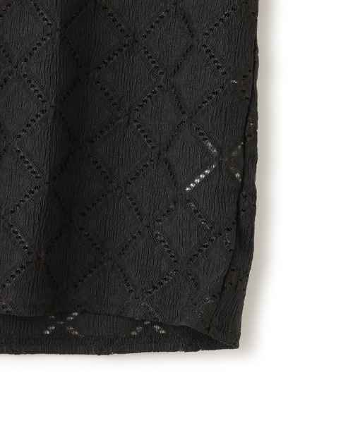 SALON adam et rope'（サロン アダム エ ロペ）の「Cafissiチョーカー付きノースリーブプルオーバー / セットアップ対応（その他トップス・レディース・オフホワイト/ブラック・FREE）」の22枚目の写真