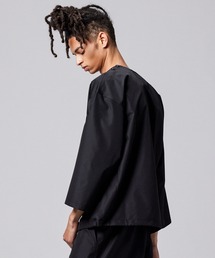 TAION（タイオン）の「【TAION(タイオン)】〈ユニセックス〉ノンダウン ミリタリー 七分袖 カットソー（Tシャツ/カットソー）」