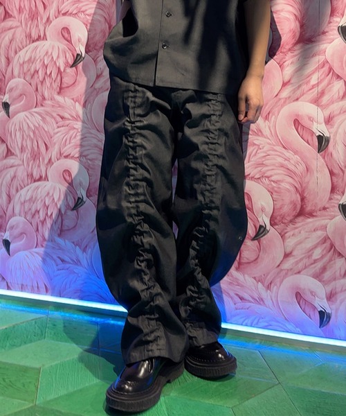 MILKBOY(ミルクボーイ)の「DRAW CORD パンツ(デニムパンツ・レディース・C・FREE)」の1枚目の写真