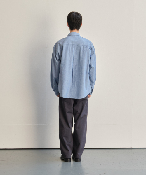 HORLISUN（ホーリーサン）の「Jane Chambray Shirt Light Blue（シャツ/ブラウス・レディース・その他・SMALL/MEDIUM/LARGE）」の6枚目の写真