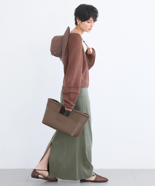 OVERRIDE(オーバーライド)の「BARNYARDSTORM / OVERRIDE(オーバーライド)別注 / サファリHAT 【UVカット】(ハット・レディース・ブラウン/ブラック・FREE)」の7枚目の写真