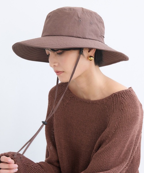 OVERRIDE(オーバーライド)の「BARNYARDSTORM / OVERRIDE(オーバーライド)別注 / サファリHAT 【UVカット】(ハット・レディース・ブラウン/ブラック・FREE)」の12枚目の写真