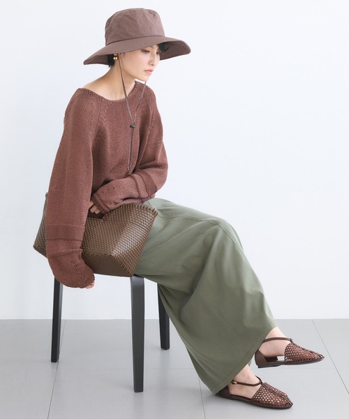 OVERRIDE(オーバーライド)の「BARNYARDSTORM / OVERRIDE(オーバーライド)別注 / サファリHAT 【UVカット】(ハット・レディース・ブラウン/ブラック・FREE)」の15枚目の写真