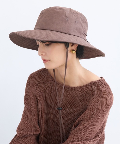 OVERRIDE(オーバーライド)の「BARNYARDSTORM / OVERRIDE(オーバーライド)別注 / サファリHAT 【UVカット】(ハット・レディース・ブラウン/ブラック・FREE)」の13枚目の写真
