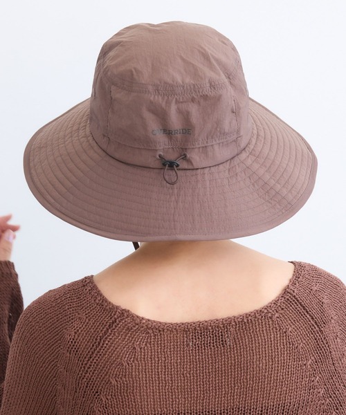 OVERRIDE(オーバーライド)の「BARNYARDSTORM / OVERRIDE(オーバーライド)別注 / サファリHAT 【UVカット】(ハット・レディース・ブラウン/ブラック・FREE)」の14枚目の写真