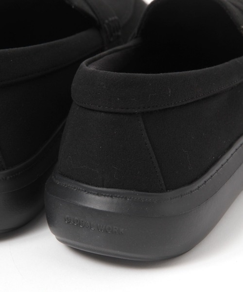 GLOBAL WORK(グローバルワーク)の「エアかるコインローファースニーカー/645038(スニーカー・レディース・ブラック系その他/ダークブラウン/ブラック・MEDIUM/LARGE)」の20枚目の写真