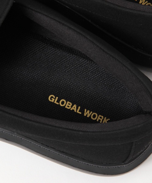 GLOBAL WORK(グローバルワーク)の「エアかるコインローファースニーカー/645038(スニーカー・レディース・ブラック系その他/ダークブラウン/ブラック・MEDIUM/LARGE)」の4枚目の写真