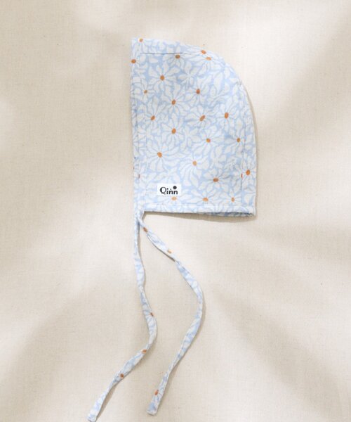 CIAOPANIC TYPY（チャオパニックティピー）の「【BABY】【Qinn】ダブルガーゼボンネット綿100％（その他ベビーウェア・キッズ・ホワイト/サックスブルー/ブラウン・ONE SIZE）」の10枚目の写真